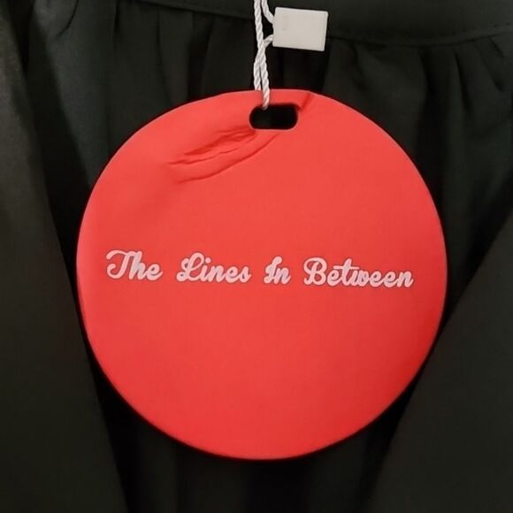 The Lines in Between Long Black Jacket XL NWT - Picture 3 of 5